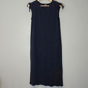 Caara Grommet Lace-Up Tie On The Shoulder Dress Size XS Coastal Comfy Summer‎
